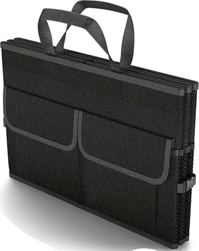 Çantë organizuese bagazhi Black+Decker Trunk Bag, palosëse, me shumë ndarje, e zezë
