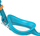 Syze noti fëmijësh Speedo Iuazure, AntiFog, UV, blu jeshile