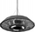 Ngrohës tavanor me rreze infra të kuqe Trotec IR 2010 SC, 2000 W, me dritë LED, i zi
