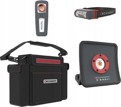 Dritë pune SCANGRIP 49.0220 DETAILING KIT ESSENTIAL, pa karikues, me USB Type C, portokalli