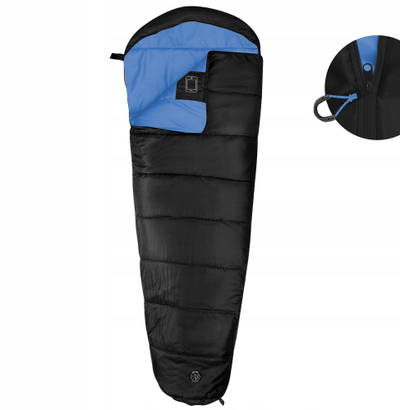 Thes gjumi Spokey Nordic 250 SPK-944829, tre sezonal, 3D Microfiber, blu