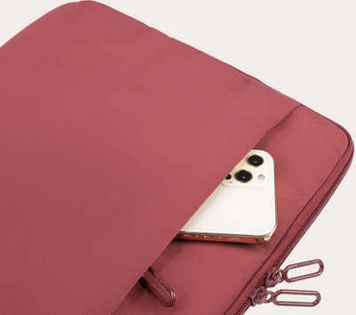 Sleeve laptopi Tucano Sandy, 13-14", xhep i jashtëm, e kuqe