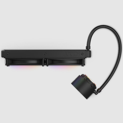 Ftohës uji për procesor NZXT Kraken Elite 280 RGB, 280mm, ekran LCD 2.36", i zi