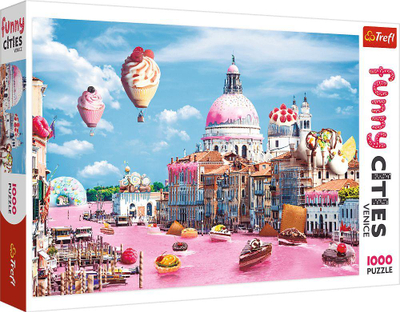 Puzzle Trefl Sweets in Venice, 1000 pjesë, shumëngjyrëshe