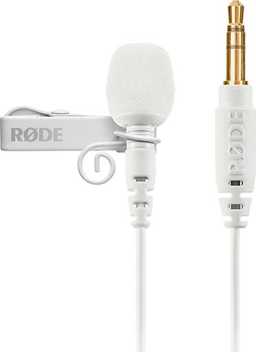 Mikrofon lavalier Rode Lavalier GO, kondensator, TRS 3.5mm, i bardhë