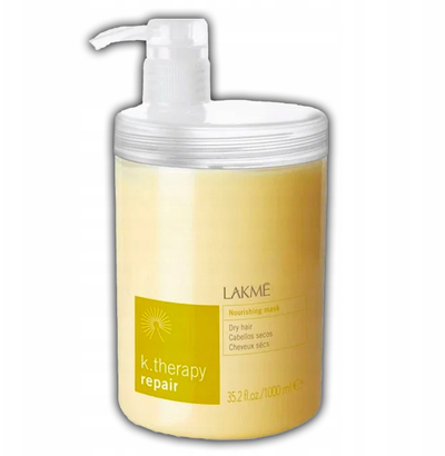 Maskë ushqyese flokësh Lakme K.Therapy Repair, 1040 ml, për flokë të dëmtuar