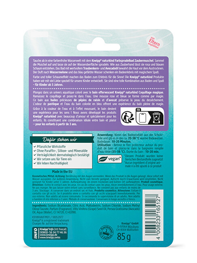 Bath Bomb Magic Seashell, 85 g