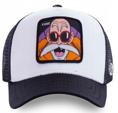 Капа бејзбол Capslab Freegun Dragon Ball Z CL-DBZ2-1-KAM4, прилагодлива, памук и полиестер, црна