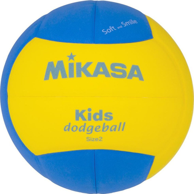 Top volejbolli Mikasa Jr SD20 YBL, madhësia 2, për fëmijë, verdhë blu
