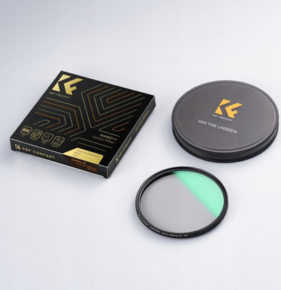 Поларизационен филтер K&F Concept Nano X, 58mm, CPL, ултра тенок