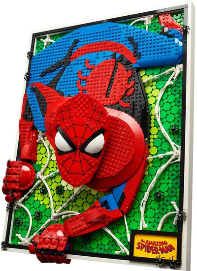 Set LEGO® Art 31209 The Amazing Spider-Man, 2099 pjesë