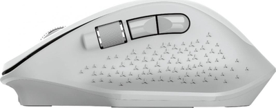 Maus Trust Ozaa, wireless, USB, i bardhë
