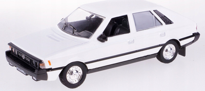 Maket makine Daffi PRL FSO Polonez, shkalla 1:43, metal plastikë gomë, i bardhë