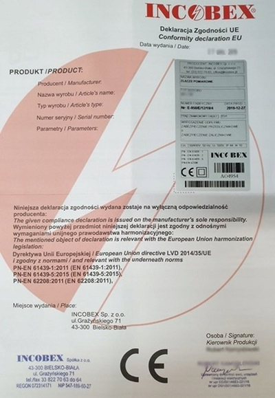 Kuti matëse dhe shpërndarëse Incobex No69, 3 fazore, IP44, gri