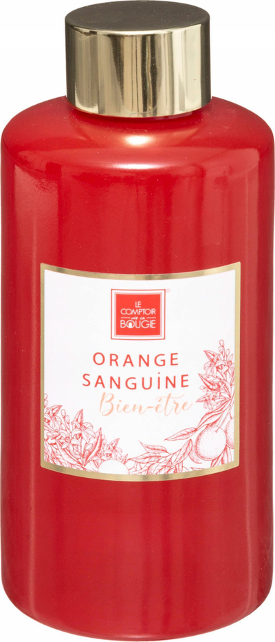 Vaj aromatik për difuzer Le Comptoir de la Bougie Orange Sanguine, 200 ml, erë portokalli, i kuq