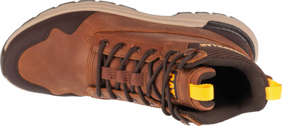 Këpucë të larta Caterpillar Colorado Sneaker WP M P725948, lëkurë nubuck, shollë gome, kafe