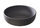 Pjatë e thellë Basalt Gourmet për pasta dhe sallata, gri