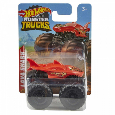 Kamion lodër Hot Wheels HFB96, monster truck, shkallë 1:70, shumëngjyrësh