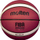 Top basketbolli Molten BG4050, numri 6, FIBA, portokalli me të bardhë