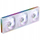 Ventilatorë PC Jonsbo ZA-420W, 3x 140mm, PWM ARGB, të bardhë