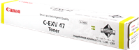 Toner Canon C-EXV47, i verdhë