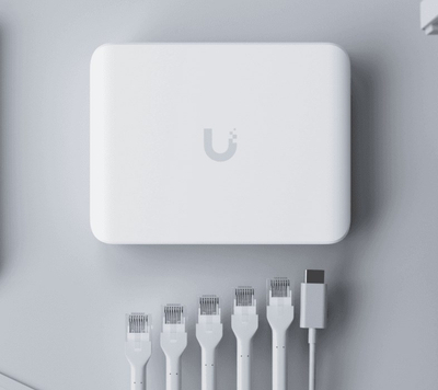 Switch Ubiquiti UniFi Flex Mini 2.5G, 5 porta, PoE, i bardhë