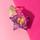Copëza/Thërrmija për vaskë Bubble T Cosmetics Very Berry Stardust, 200 g