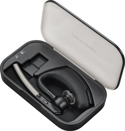 Kufje Bluetooth Plantronics Voyager Legend, me dok karikimi, Micro USB, të zeza