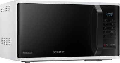 Furrë me mikrovalë Samsung, 800 W, e bardhë/zezë