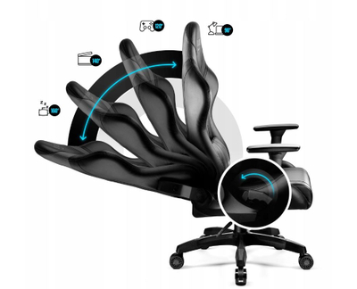Karrige gaming Diablo Chairs X-Horn 2.0 King Size, XXL, eco-leather, e zezë