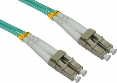Kabllo fibër optike EFB Elektronik O0312.15, LC me LC, OM3 multimode, 15m, ngjyrë turkeze