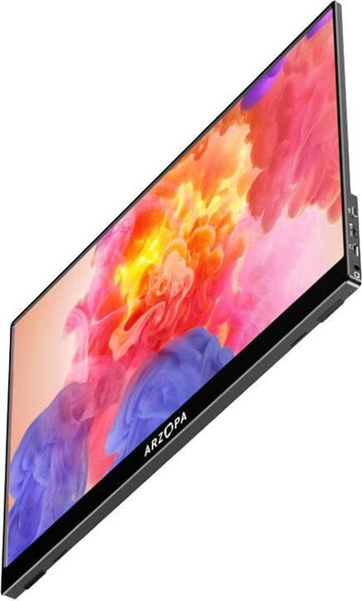 Пренослив монитор Арзопа A1M, 17.3\", Full HD, сив