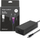 Adapter karikues për laptop Qoltec, 72W, 24V 3A, 2.5mm, i zi