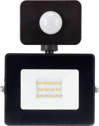 Reflektor LED BEMKO, 10W, 900 lm, neutral i bardhë me sensor lëvizjeje