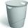 Kosh plehrash Durable 776010, 16L, plastikë e ricikluar, gri
