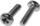 Vida për kabinet rack Schroff Varie, M2.5 x 6mm, set 100 copë, argjendtë