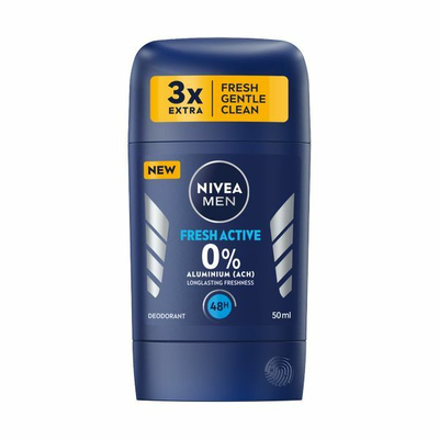 Deodorant i ngurtë Nivea Fresh Active, 50 ml