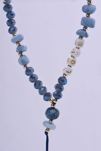 Висулка за телефон LOVE Phone Charm, должина 44cm, за зглоб на рака, многуобојна