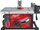 Sharrë tavoline me bateri Milwaukee M18FTS210-121B, disk 210mm, thellësi prerjeje 63mm, e kuqe