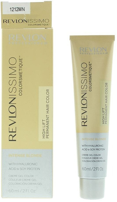 Bojë flokësh Revlon Revlonissimo Colorsmetique 1212 Mn, gri irideshente, 60 ml