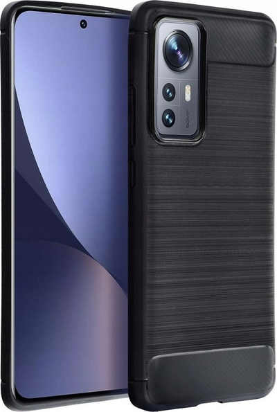 Mbrojtëse telefoni Oppo Reno 10 Pro 5G, Armored Carbon, TPU i butë, e zezë