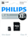 Kartë memorie Philips MicroSDHC, 32GB, Class 10