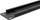 Panel me furça Qoltec për kabinet RACK 19", 1U, i zi