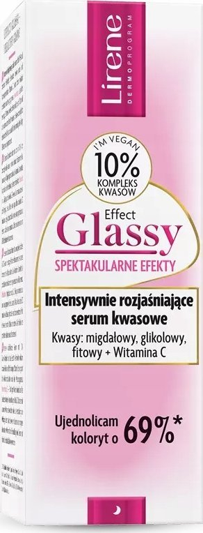 Серум за лице Lirene Effect Glassy Intensive Brightening Acid, 30 ml