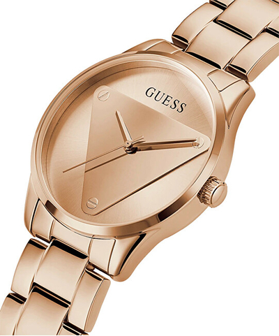 Orë dore për femra Guess Emblem GW0485L2, ari rozë