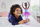 Kukull Barbie Mattel Ballerina Magical Lights HLC26, drita shumëngjyrëshe, flokë kafenj, fustan lejla