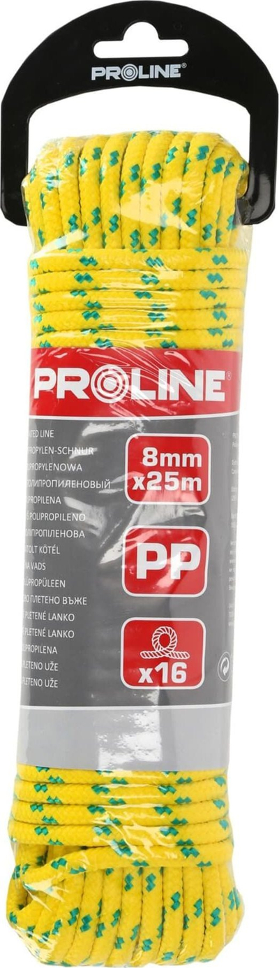 Litar polipropileni Proline 3mm, 25m, i verdhë jeshil