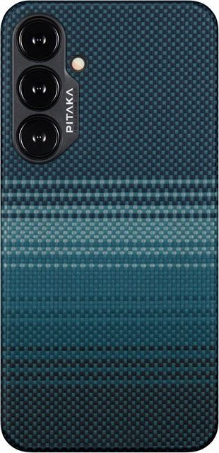 Куќиште за телефон Pitaka MagEZ 4 Moonrise, за Samsung Galaxy S24 Plus, материјал арамид, црна