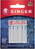 Gjilpëra qepëse Singer 5x100, set 5 copë, madhësia 100, metalike