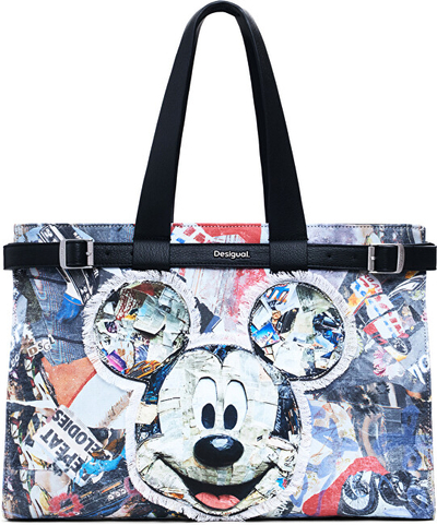 Çantë për femra Desigual Mickey Collage, shumëngjyrëshe